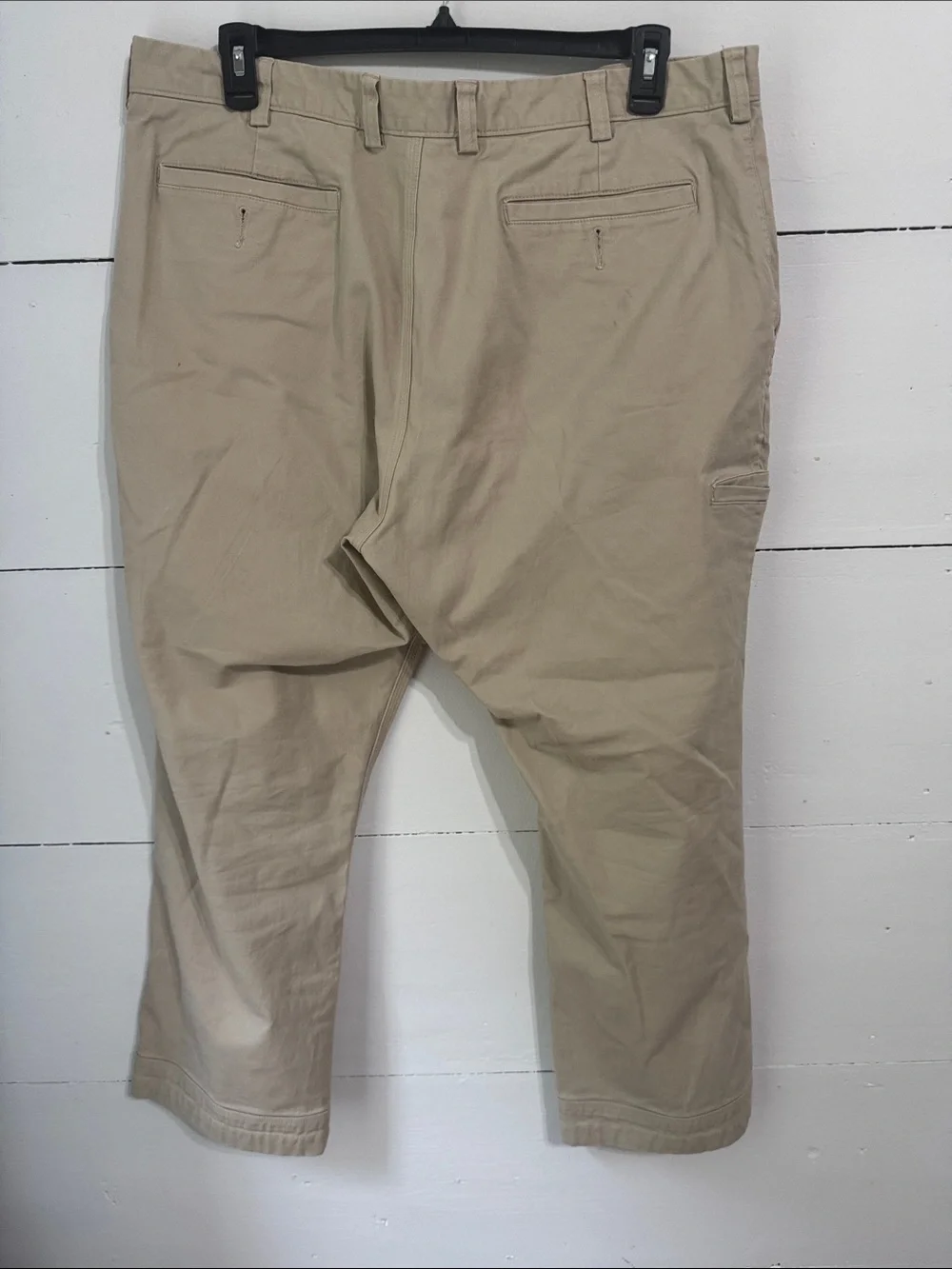 Duluth Trading Co Tan Chinos - Classic Straight Fit 40x30